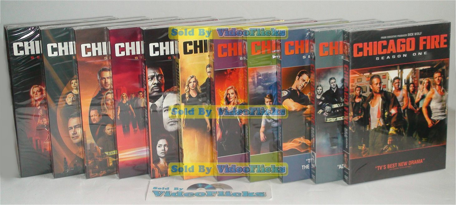 Chicago Fire Complete Seasons 1-11 Series 60-Disc DVD Set New