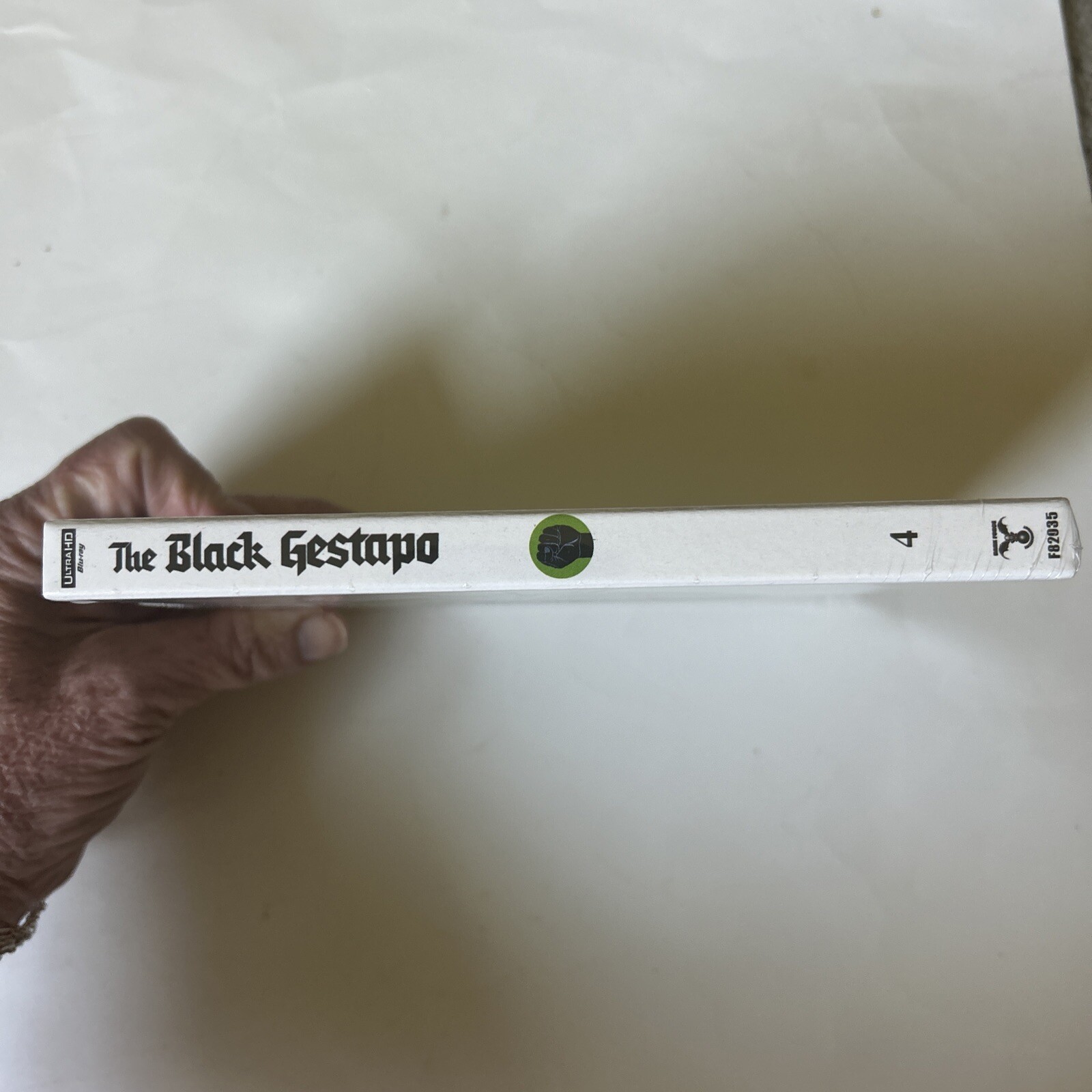 Dark Force 4k UHD LE The Black Gestapo-Slipcover-Rod Perry-Lee Frost-extras-NEW
