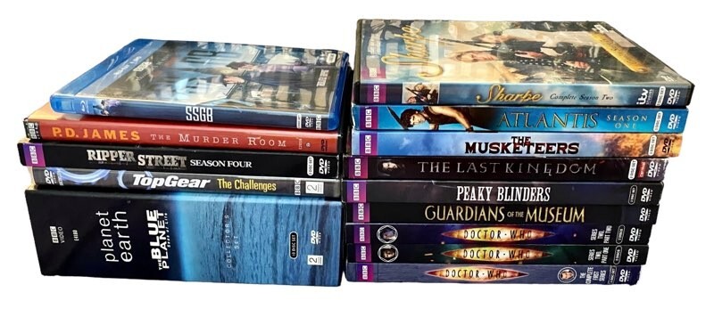 BBC Video TV Show & Program Lot: 14 Sets