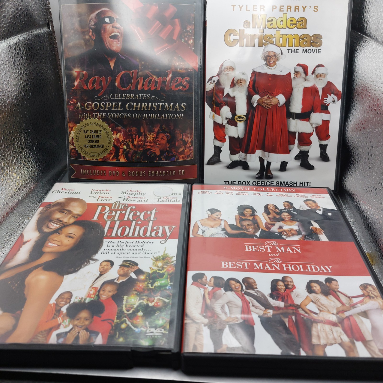 LOT 4 The Best Man, the Best Man Holiday, Ray Charles Gospel, Madea Christmas +