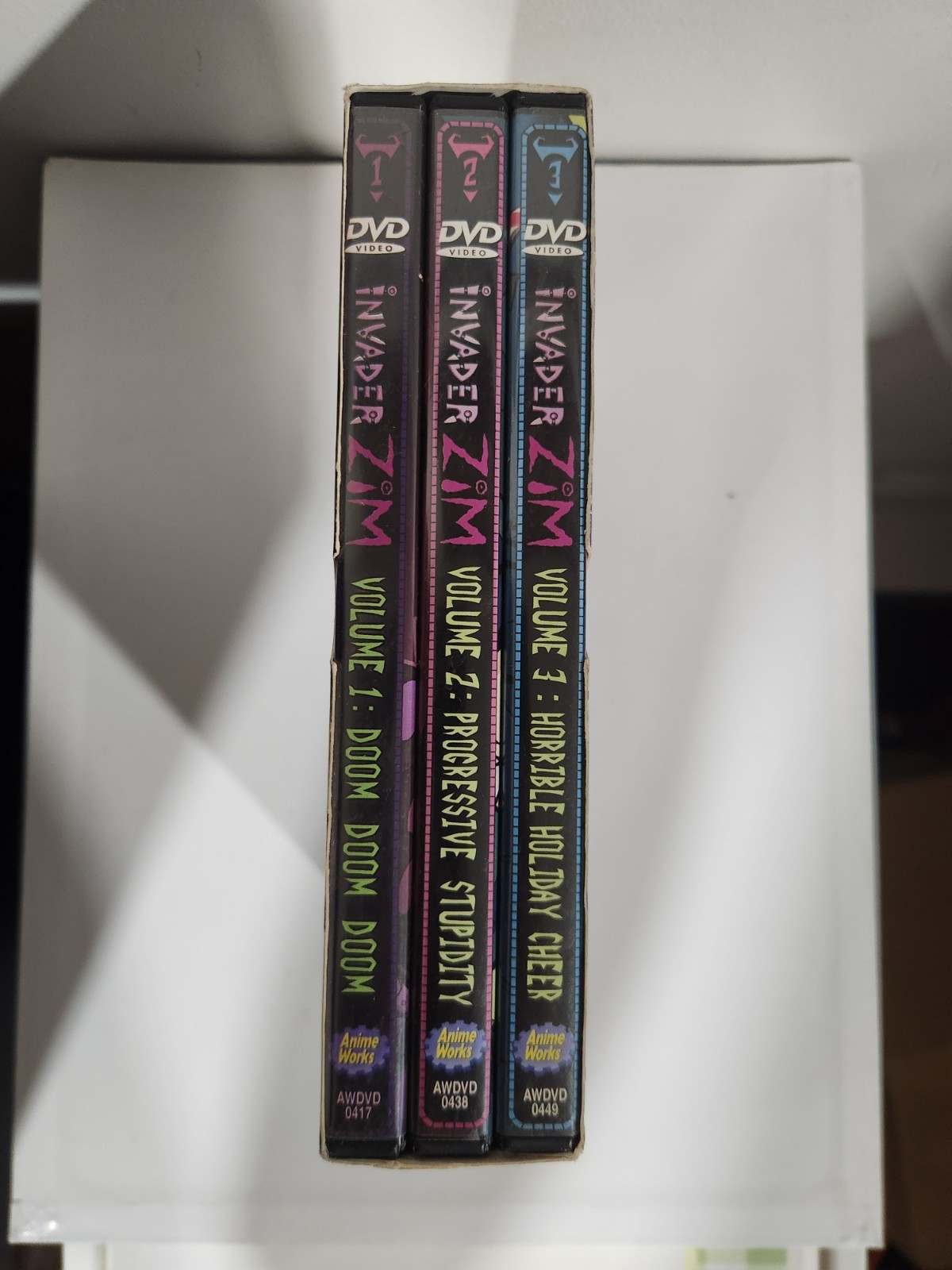 Invader Zim Complete Invasion DVD Box Set Nickelodeon Rare OOP Media Blasters