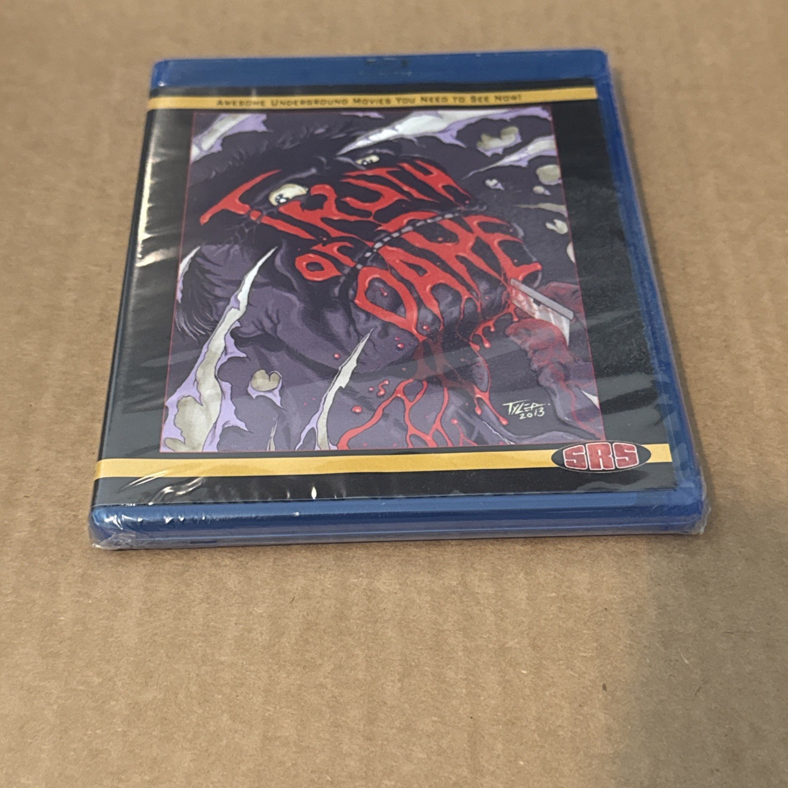 Truth or Dare? Blu-ray SRS Cinema 1986 Underground Horror New Sealed RARE OOP