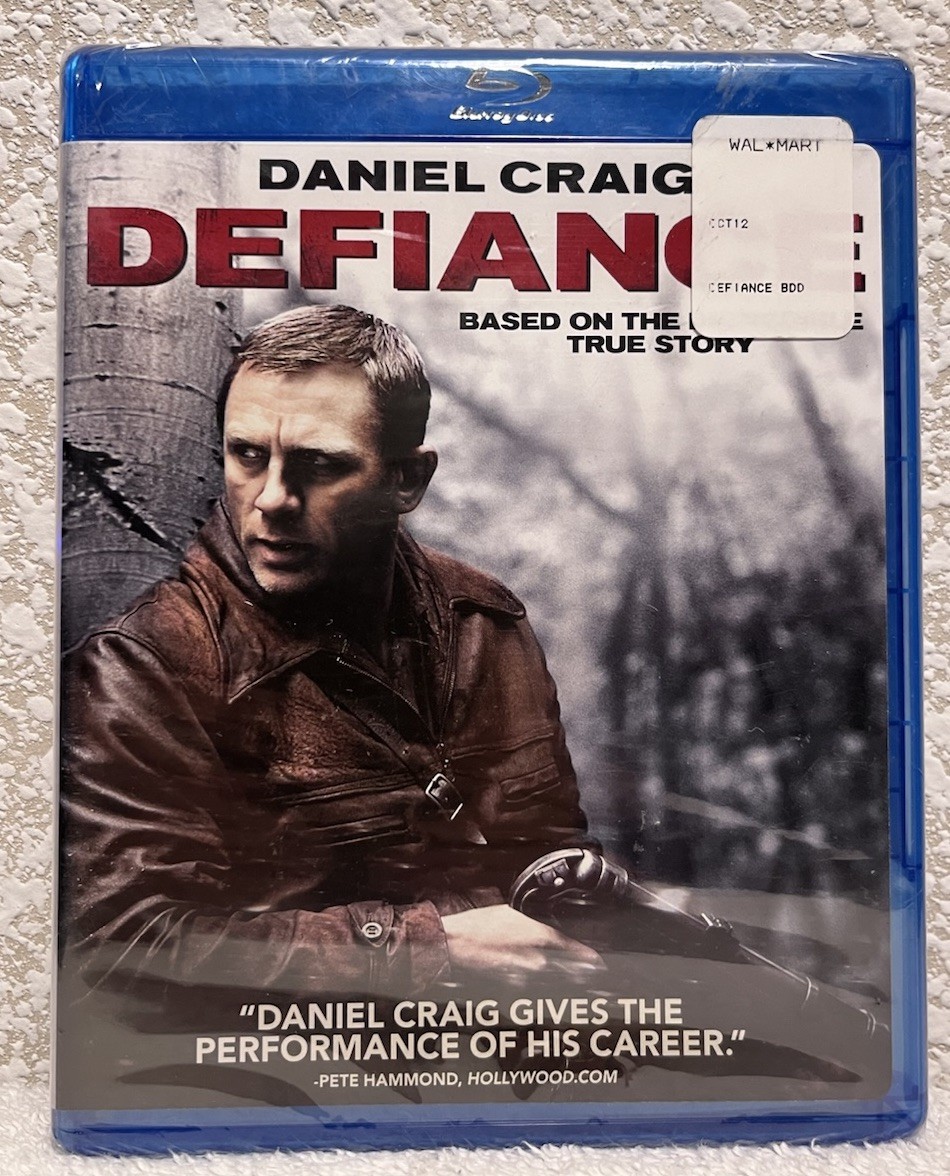 Defiance Blu ray 2009 Daniel Craig Liev Schreiber – NEW & Sealed!