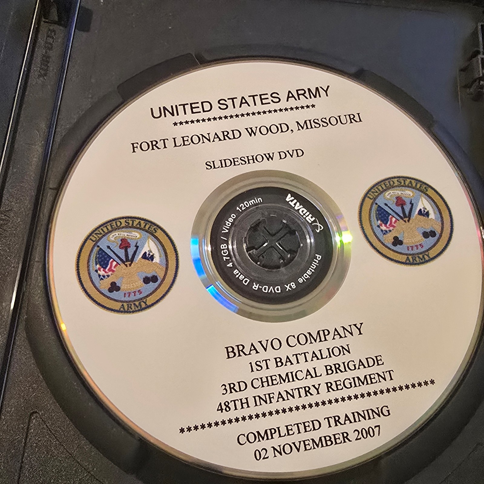 United States Army Fort Leonard Wood Missouri Bravo Company Graduation DVD 2007
