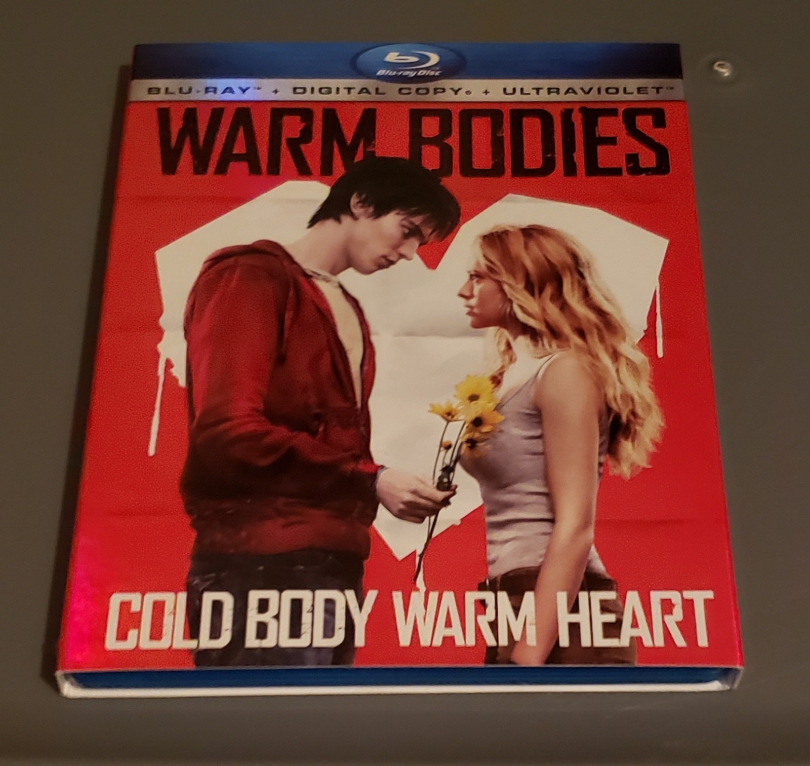 Warm Bodies (Blu-ray, 2013) Slipcover ONLY Horror Comedy Romance