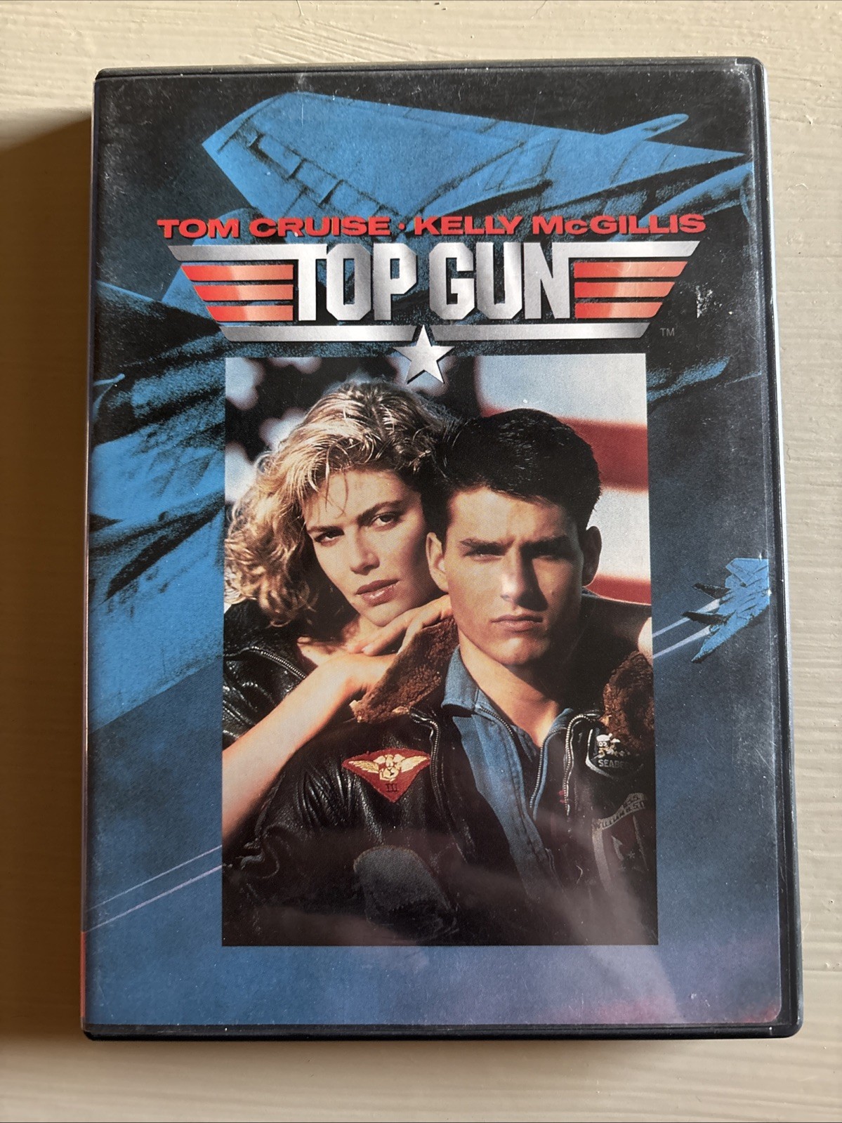 Top Gun (Widescreen/Full Screen, DVD) Tom Cruise, Kelly McGillis D73