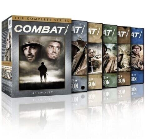 PRE-OWNED COMBAT THE COMPLETE SERIES SEASONS 1-5 (DVD, 2013, 40-Disc Set)