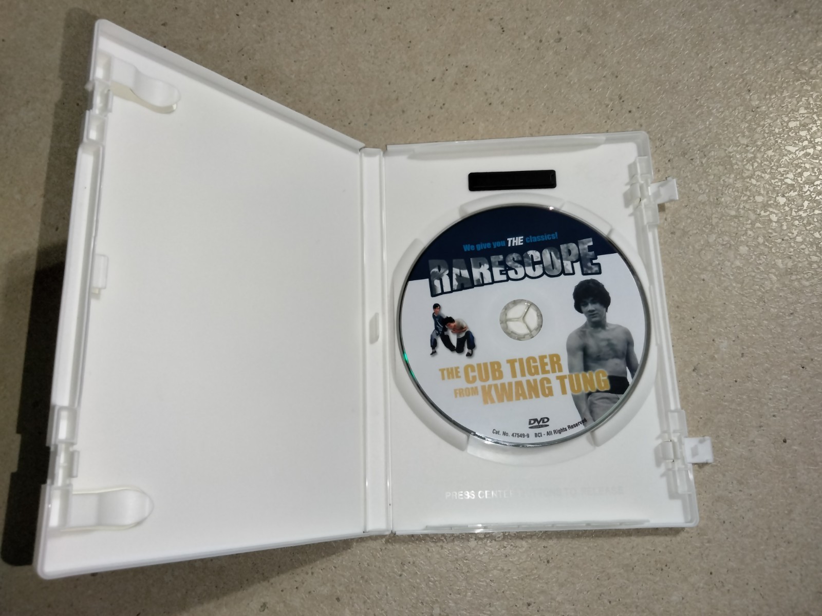 The Cub Tiger From Kwang Tung DVD 1974 Jackie Chan Rarescope English Subs