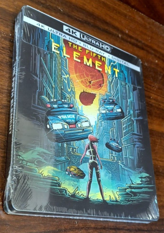 Fifth Element Steelbook (4K+Blu-ray) NEW (Sealed)-Free Box Shipping w/Tracking