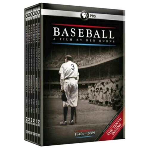 Baseball: A Film by Ken Burns (DVD, 11-Disc Set)…..1 Day Handling