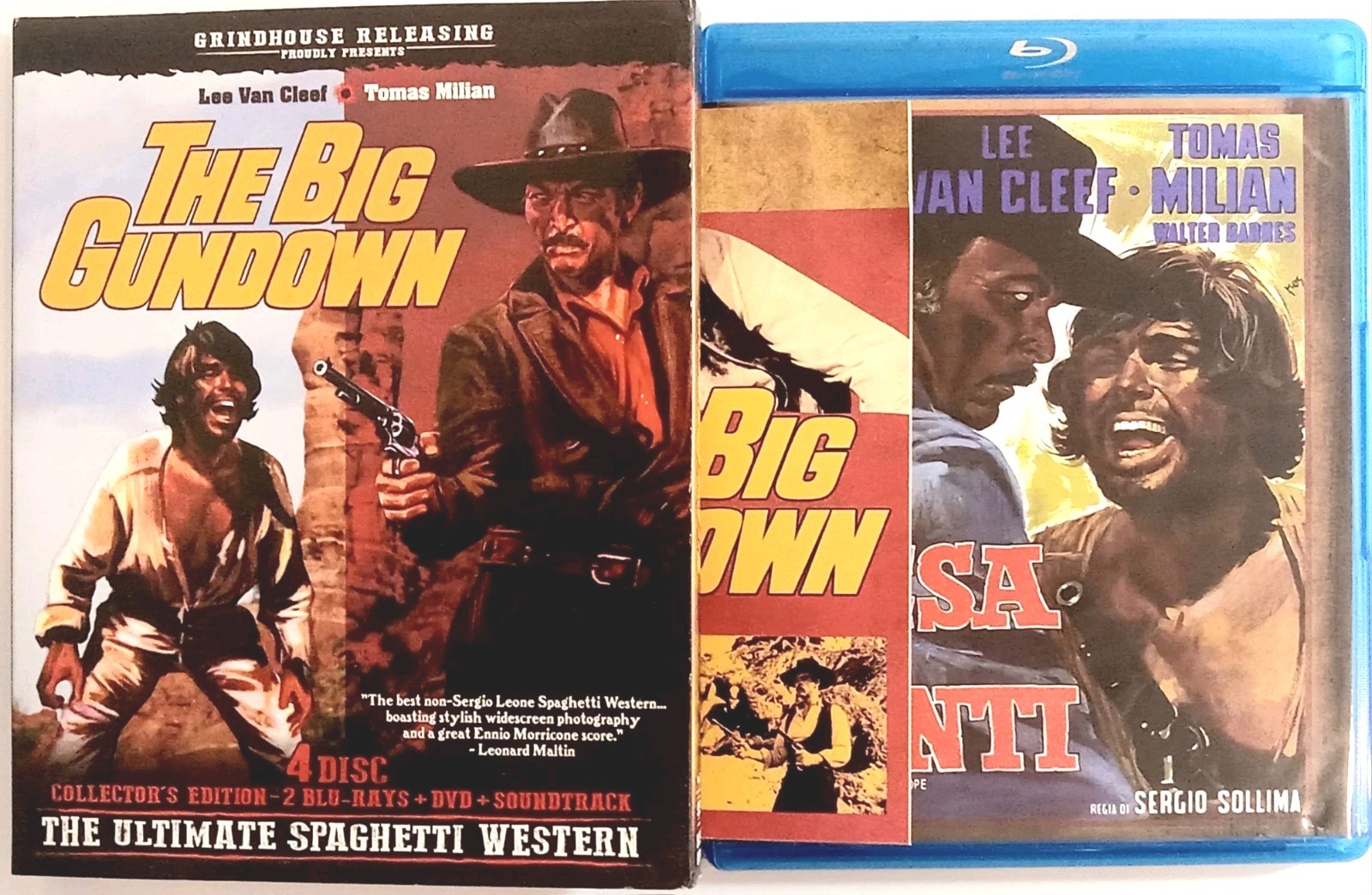 The Big Gundown (Sollima, 1966) (Deluxe Edition) (Blu-ray) (4 Disc w/ Slipcover)