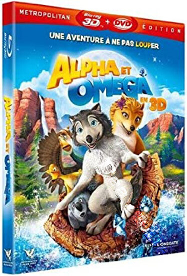 Alpha and Omega NEW Cult Blu-Ray 2-Disc DVD Combo Set Anthony Bell Justin Long