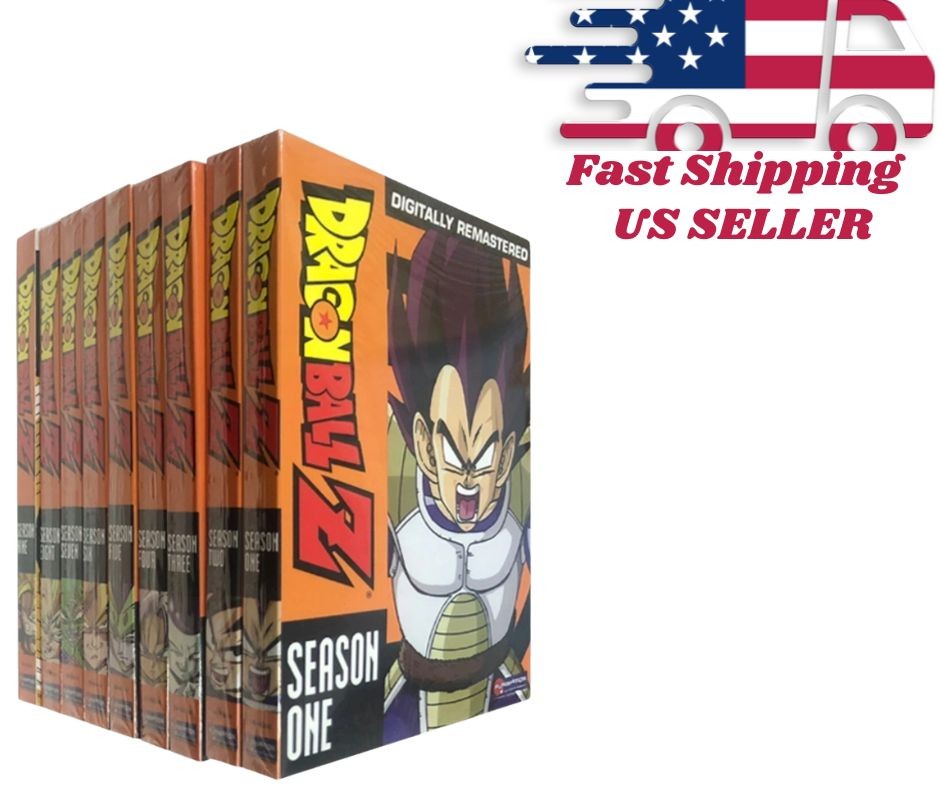 Dragon Ball Z Complete Series Seasons 1-9 DVD 54 Disc Uncut Anime Box Set