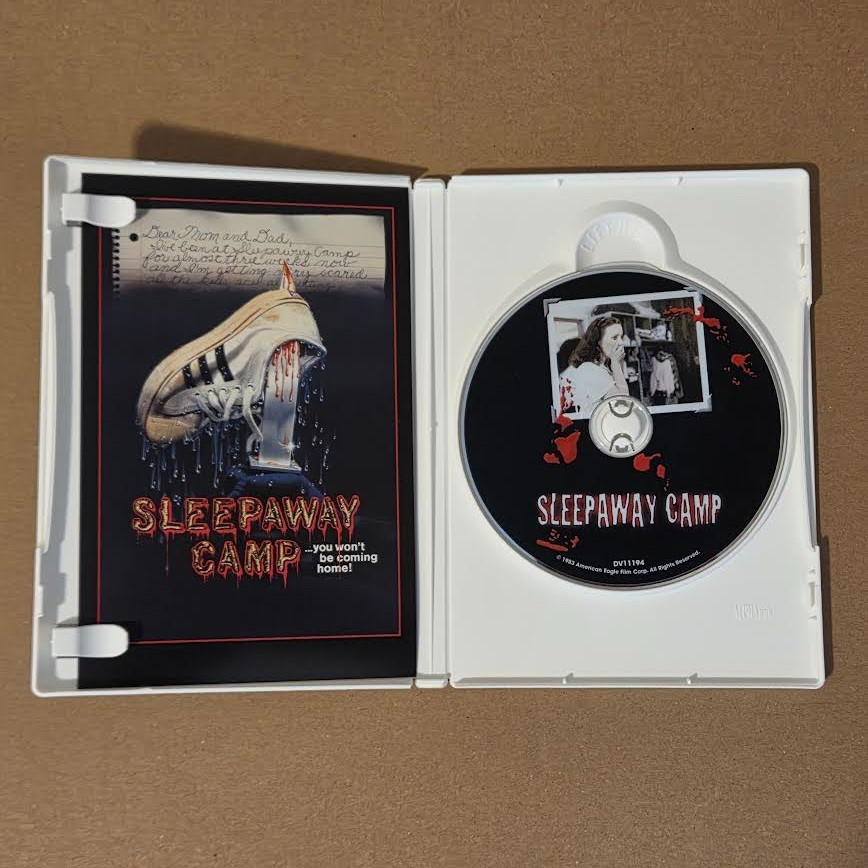 SLEEPAWAY CAMP Survival Kit DVD, 2002, 4 Disc Set with Brochure & Bonus 4th DVD