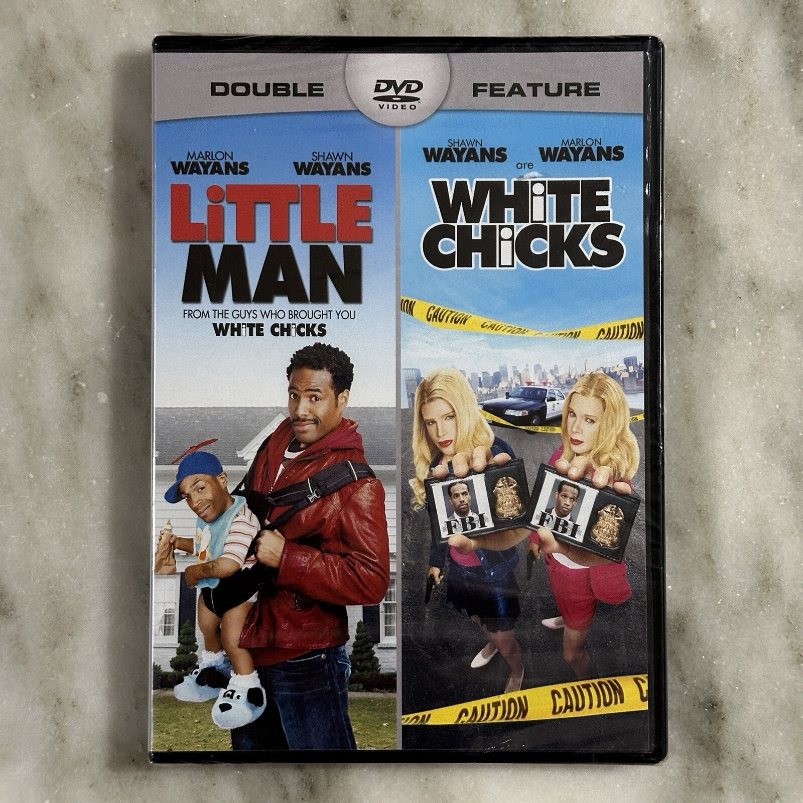 Little Man/White Chicks (DVD, 2018) NEW Marlon Shawn Wayans John Witherspoon