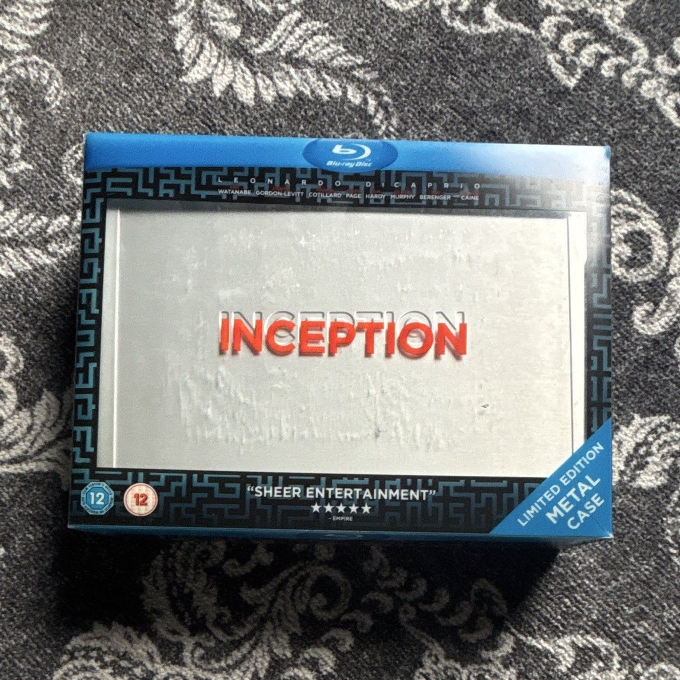 Inception Blu-ray Limited Edition Metal Case Sci-Fi Fantasy Christopher Nolan
