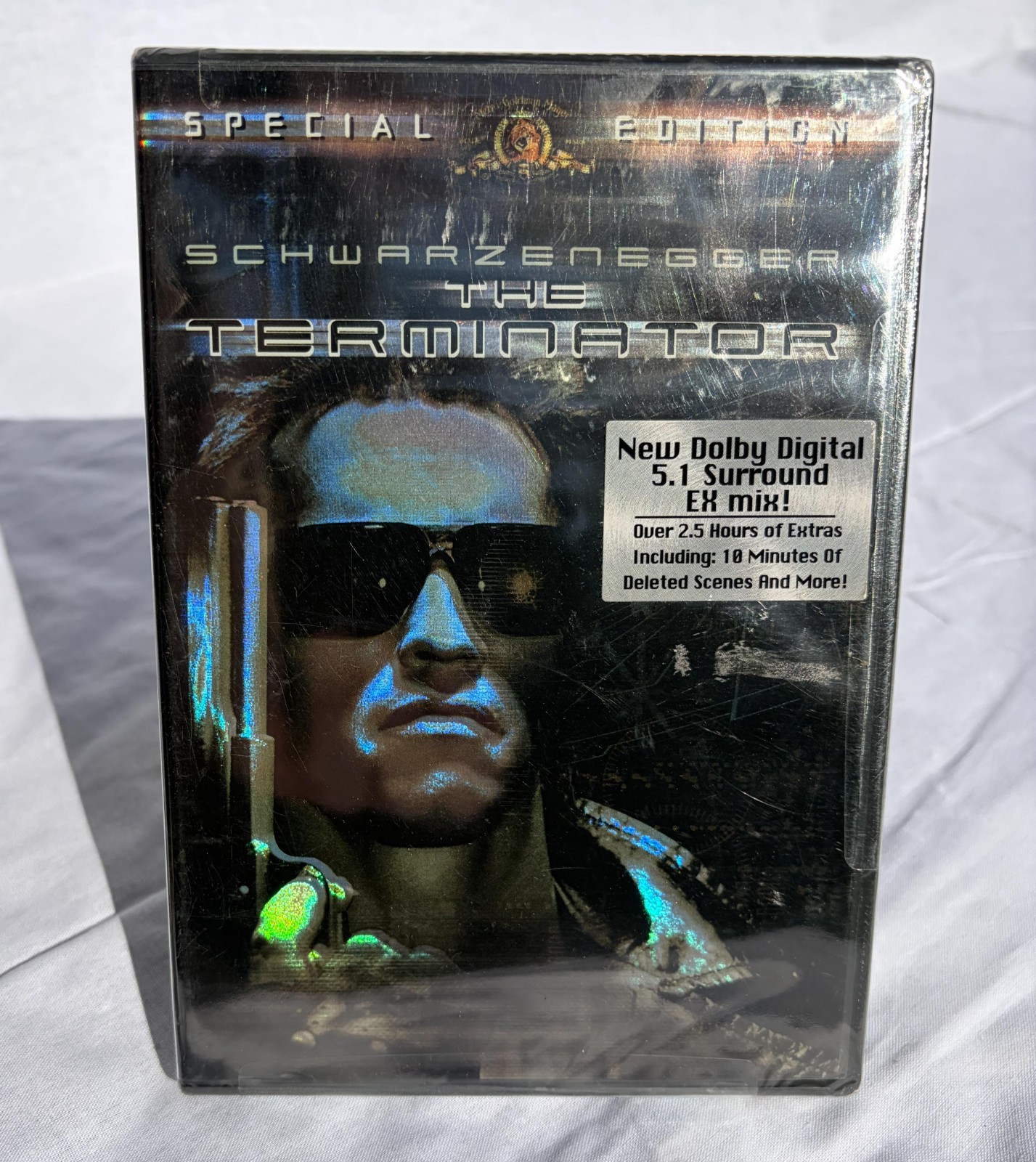The Terminator (DVD, 1984, Special Edition) 2001 MGM Hologram Cover New, Sealed