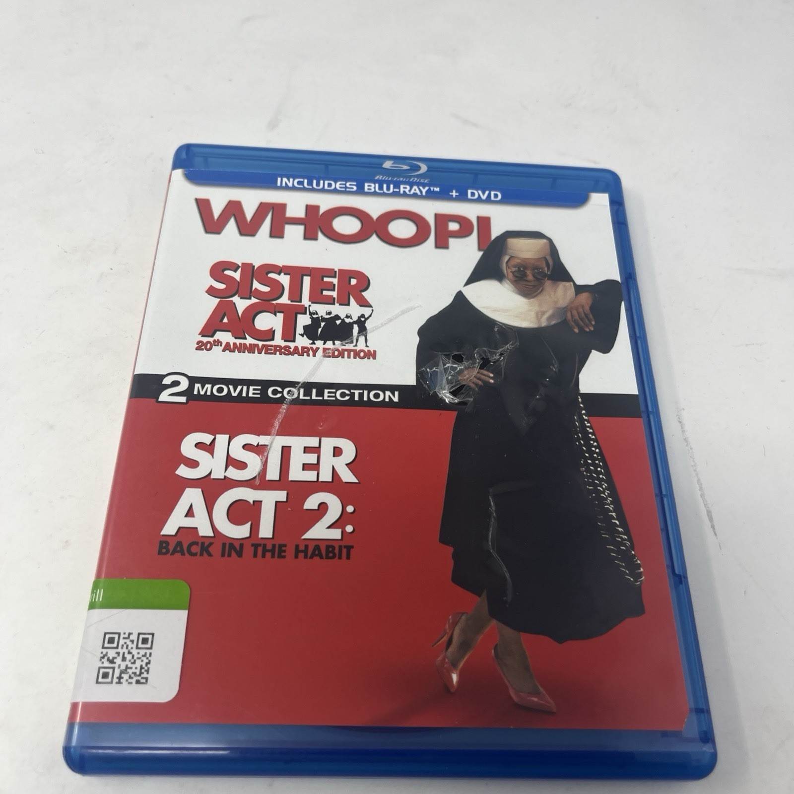 Sister Act / Sister Act 2 2-Movie Collection Blu-ray DVD 20th Anniversary Whoopi