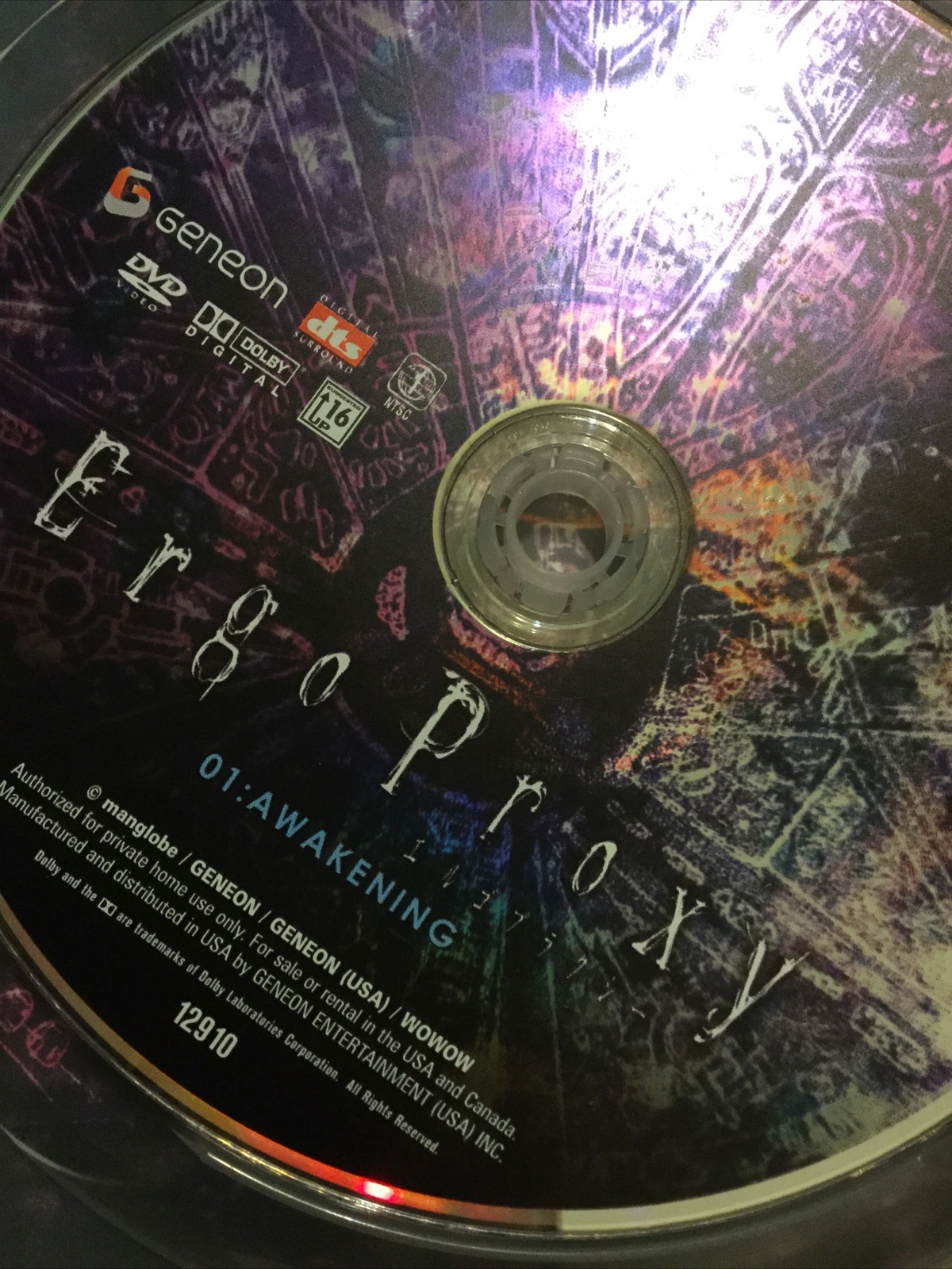 Ergo Proxy – Vol. 1: Awakening (DVD, 2006)