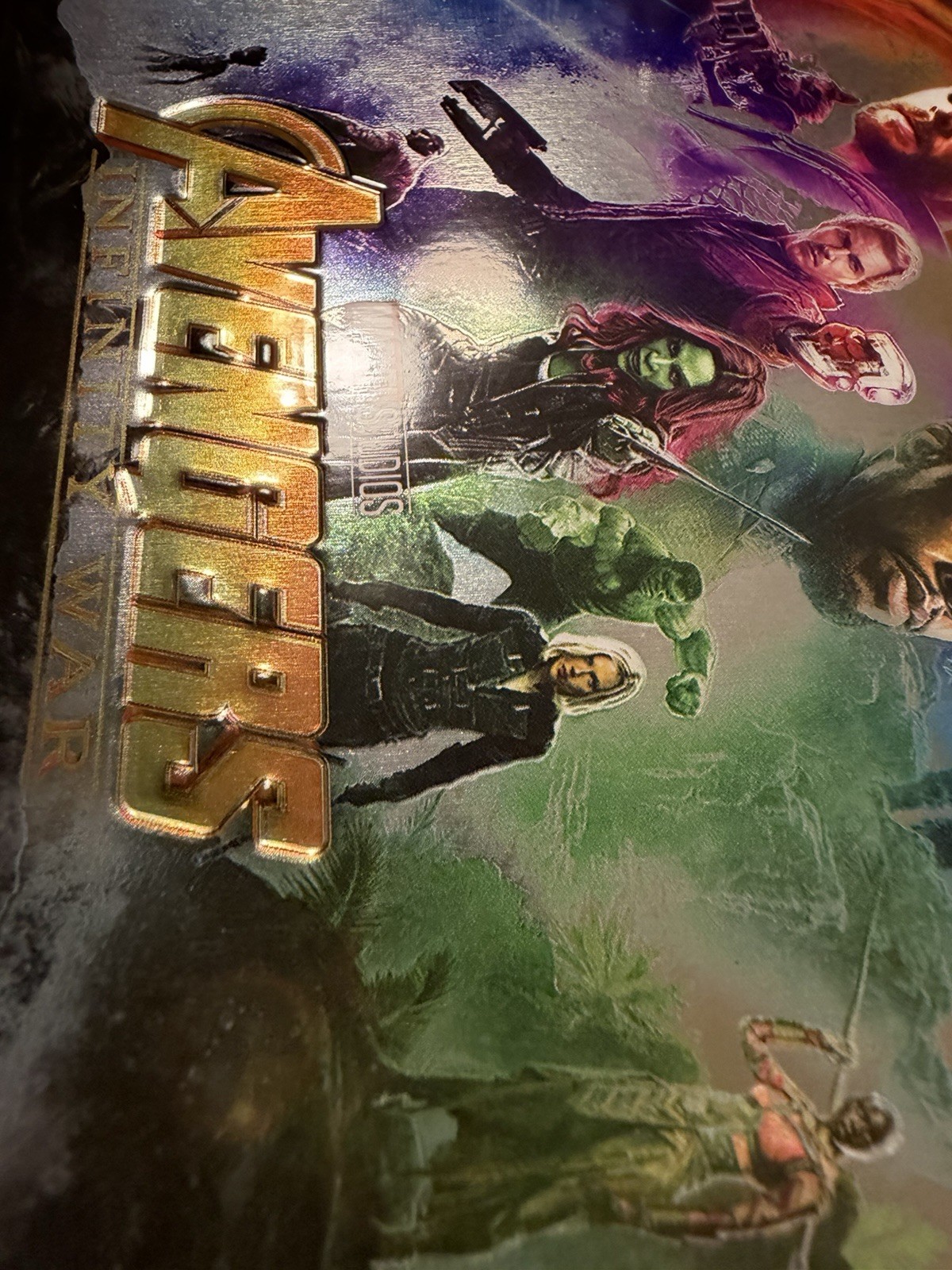 Avengers Infinity War WeEt Steelbook (No Discs) Debossed
