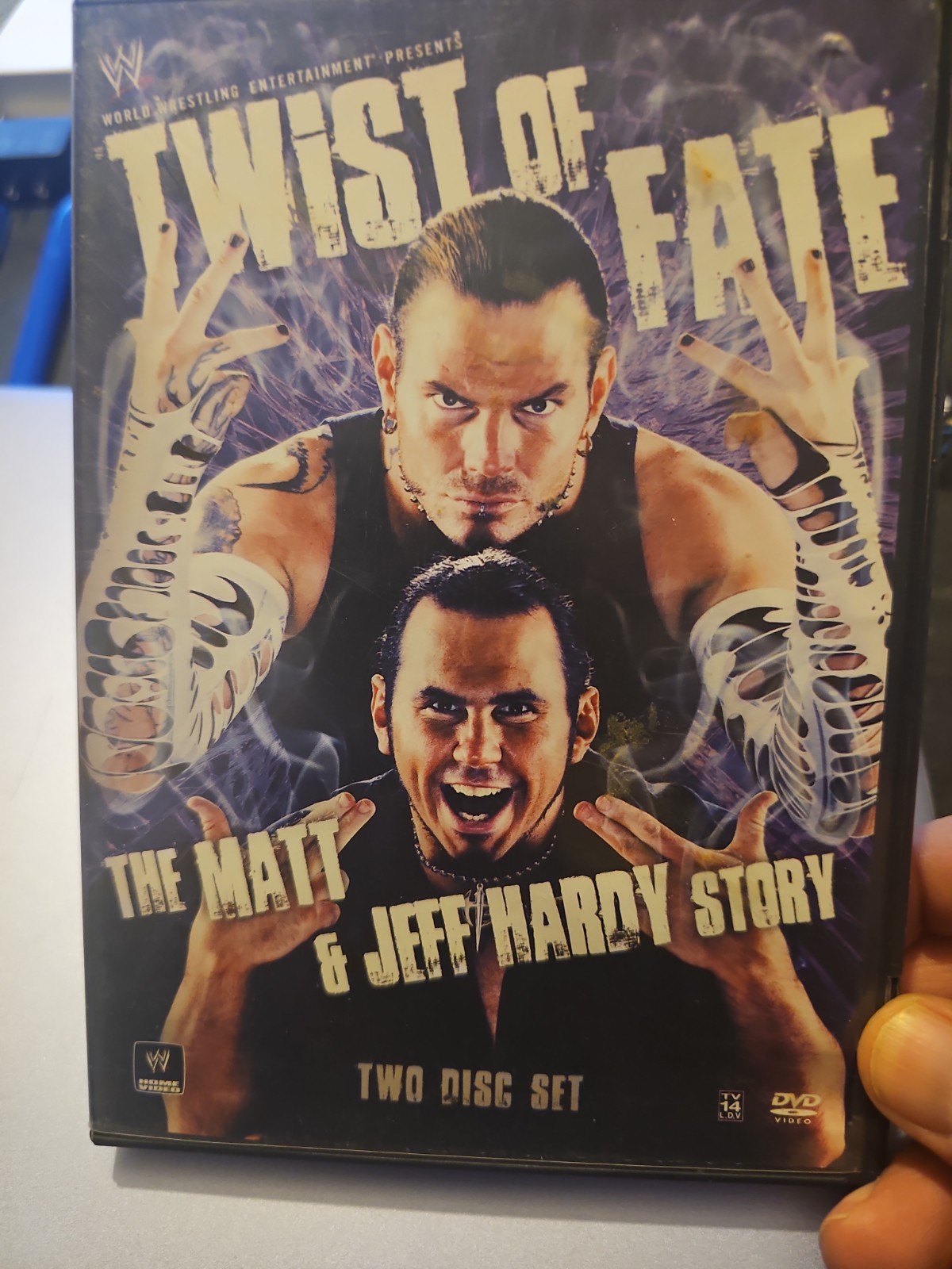 WWE Twist of Fate The Matt and Jeff Hardy Story DVD, 2008, 2 Disc Set TV 14