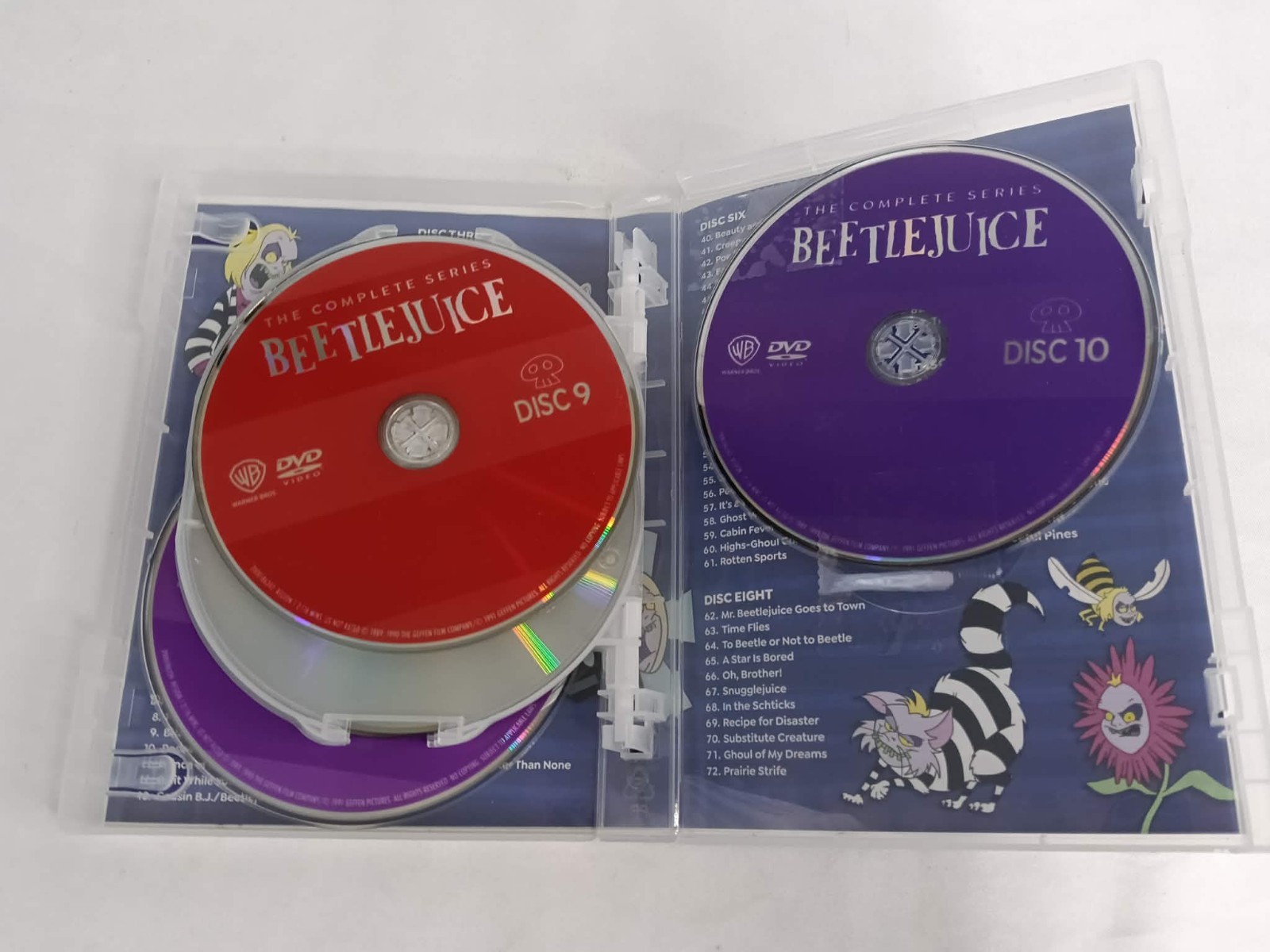 Beetlejuice The Complete Series (DVD, 2013) Animated Gothic Fantasy, Comedy