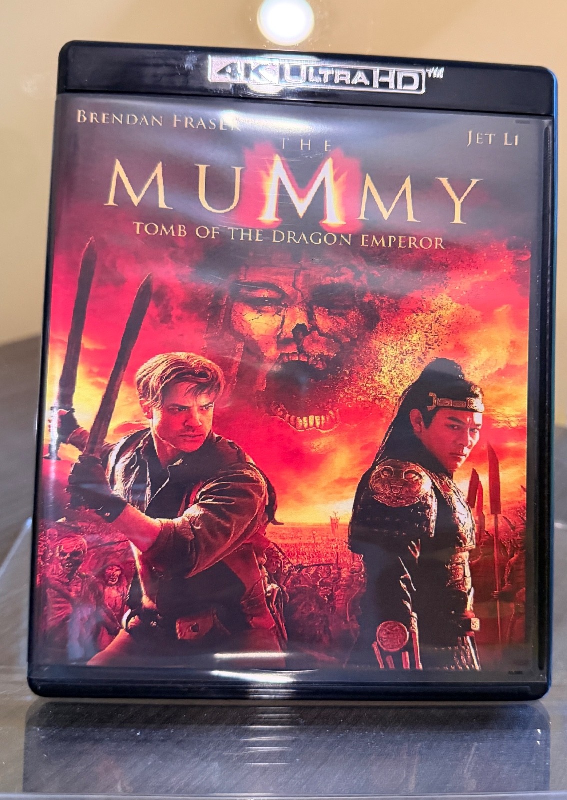 The Mummy Trilogy 4K CUSTOM BOXSET with CASES (NO MOVIES!)