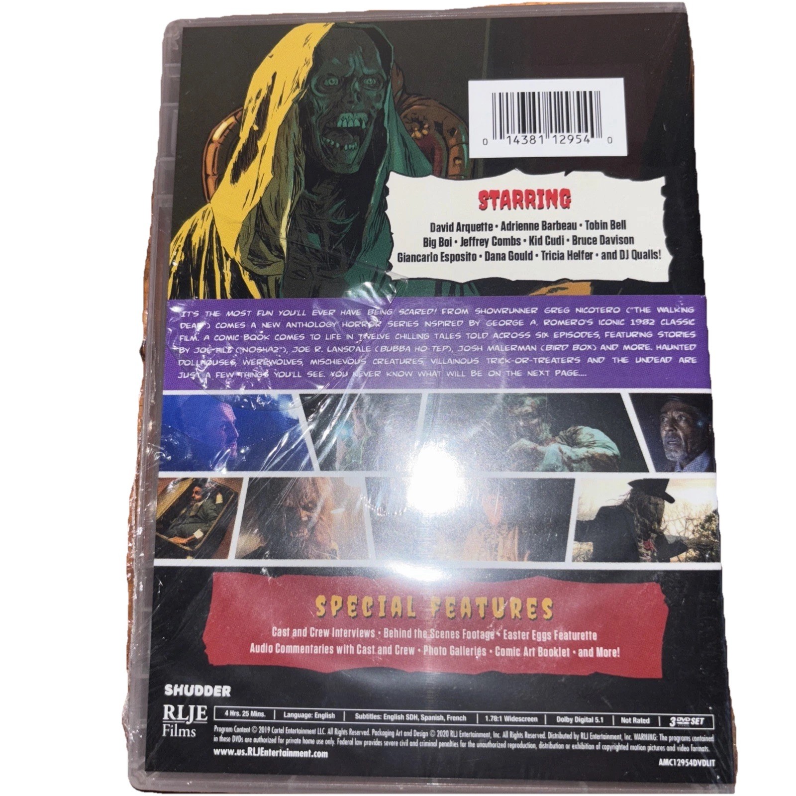 CREEPSHOW : Season 1 (DVD, 2019 New / Sealed) 12 Terrifying Tales of Terror!