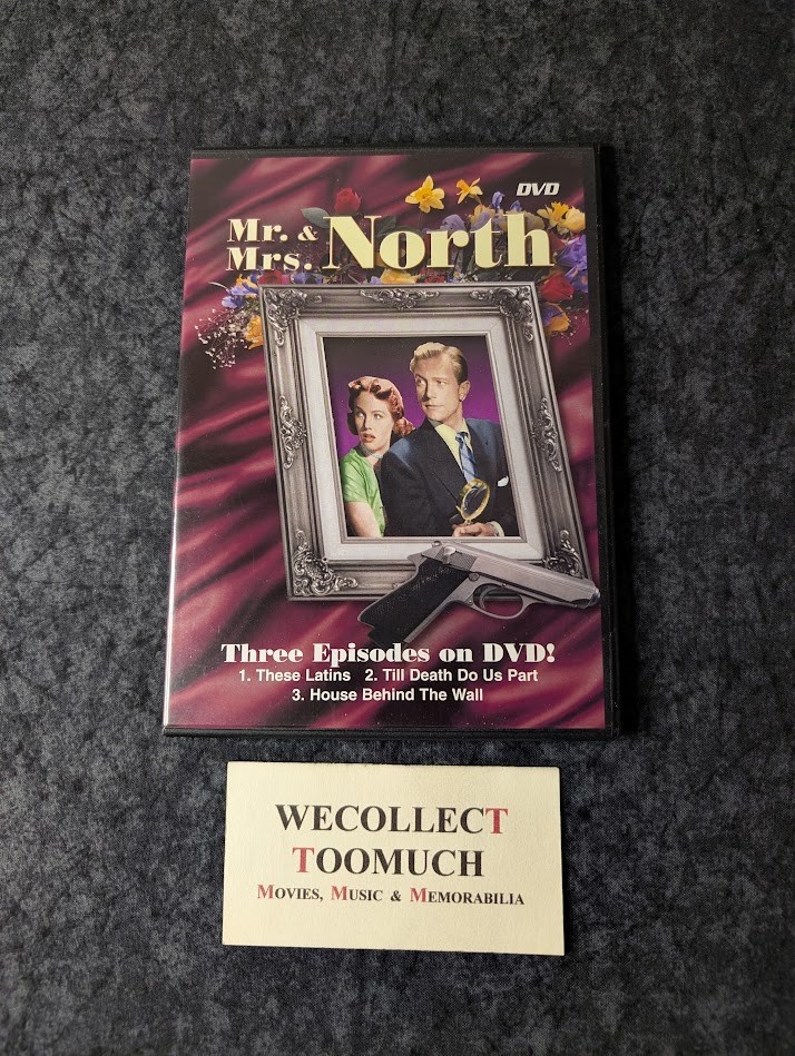 Mr. & Mrs. North 1952 DVD 2004 Digiview Richard Denning Barbara Britton *