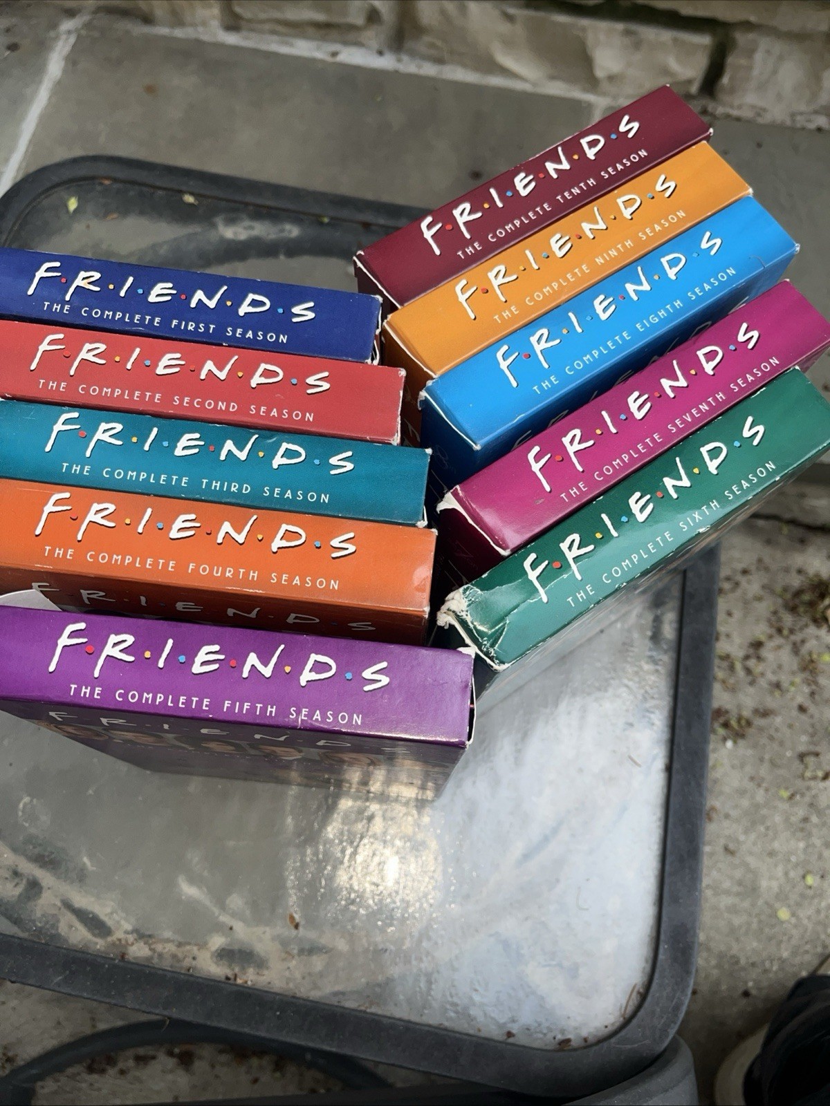 FRIENDS THE COMPLETE SERIES DVD BOX SET SEASONS 1-10 CLASSIC TV SERIES COMEDY