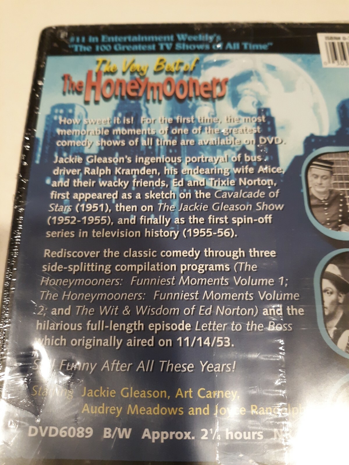 The Very Best of the Honeymooners (DVD, 2000) brand new and sealed!
