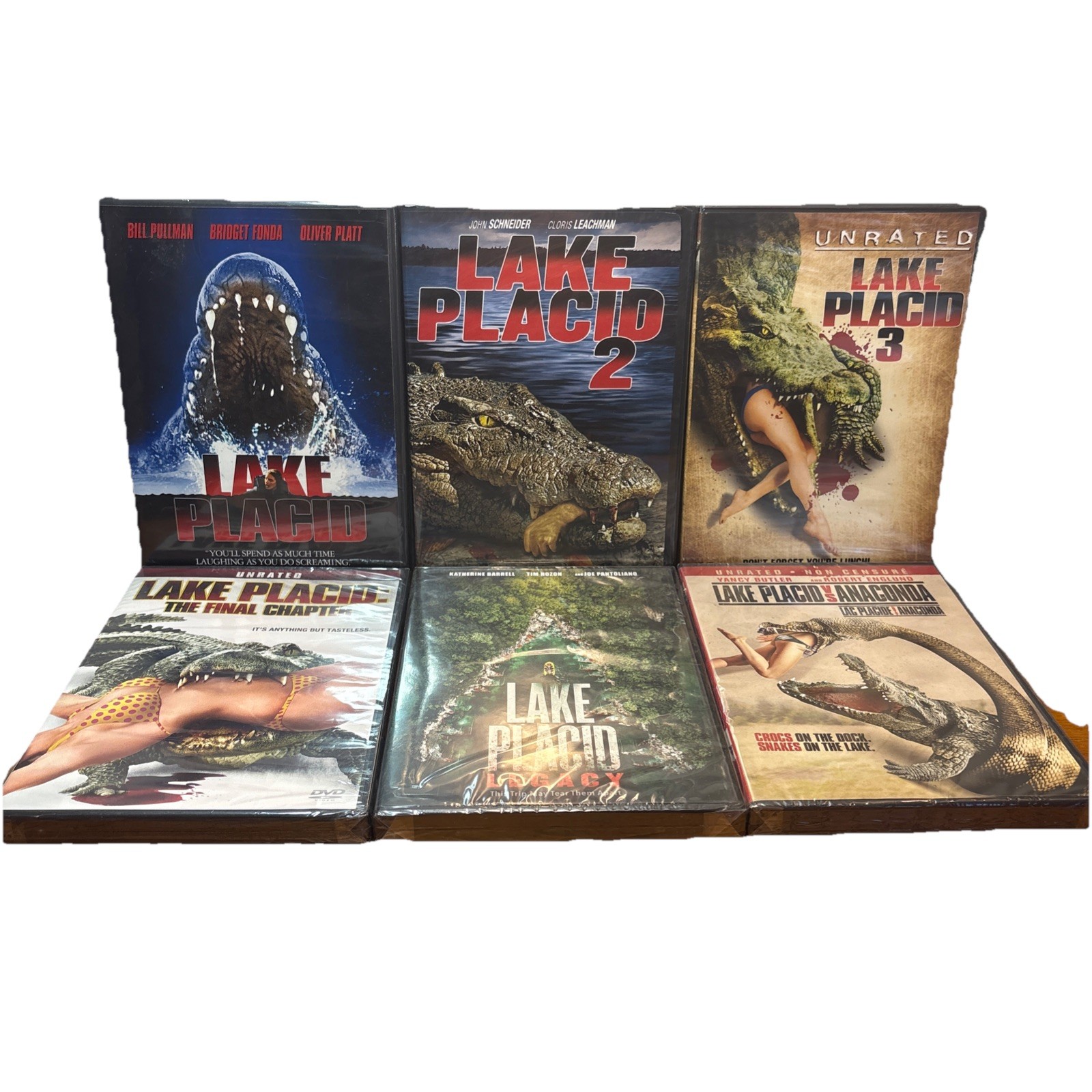 Lake Placid 1-6 DVD Collection 1 2 3 4 5 6 Brand New Sealed