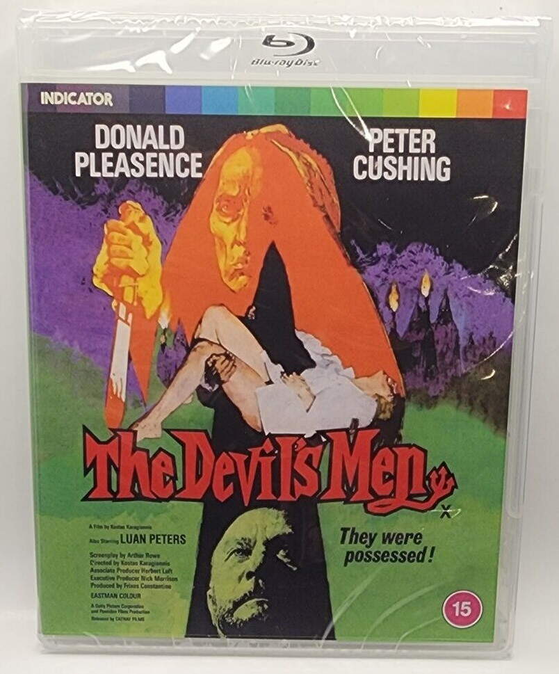 The Devil’s Men (Blu-ray, 1976, Indicator #242) Peter Cushing, Donald Pleasence