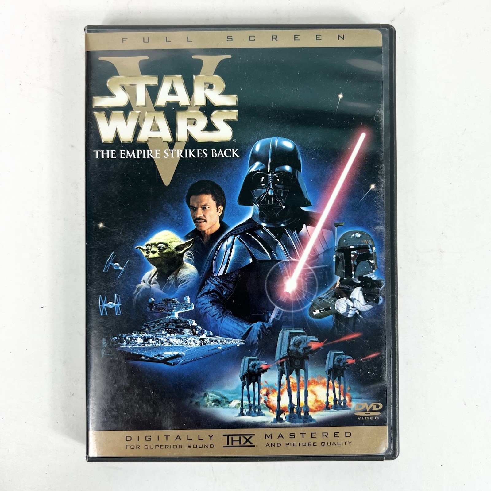 STAR WARS – The Empire Strikes Back – THX Digitally Mastered FULL SCREEN DVD