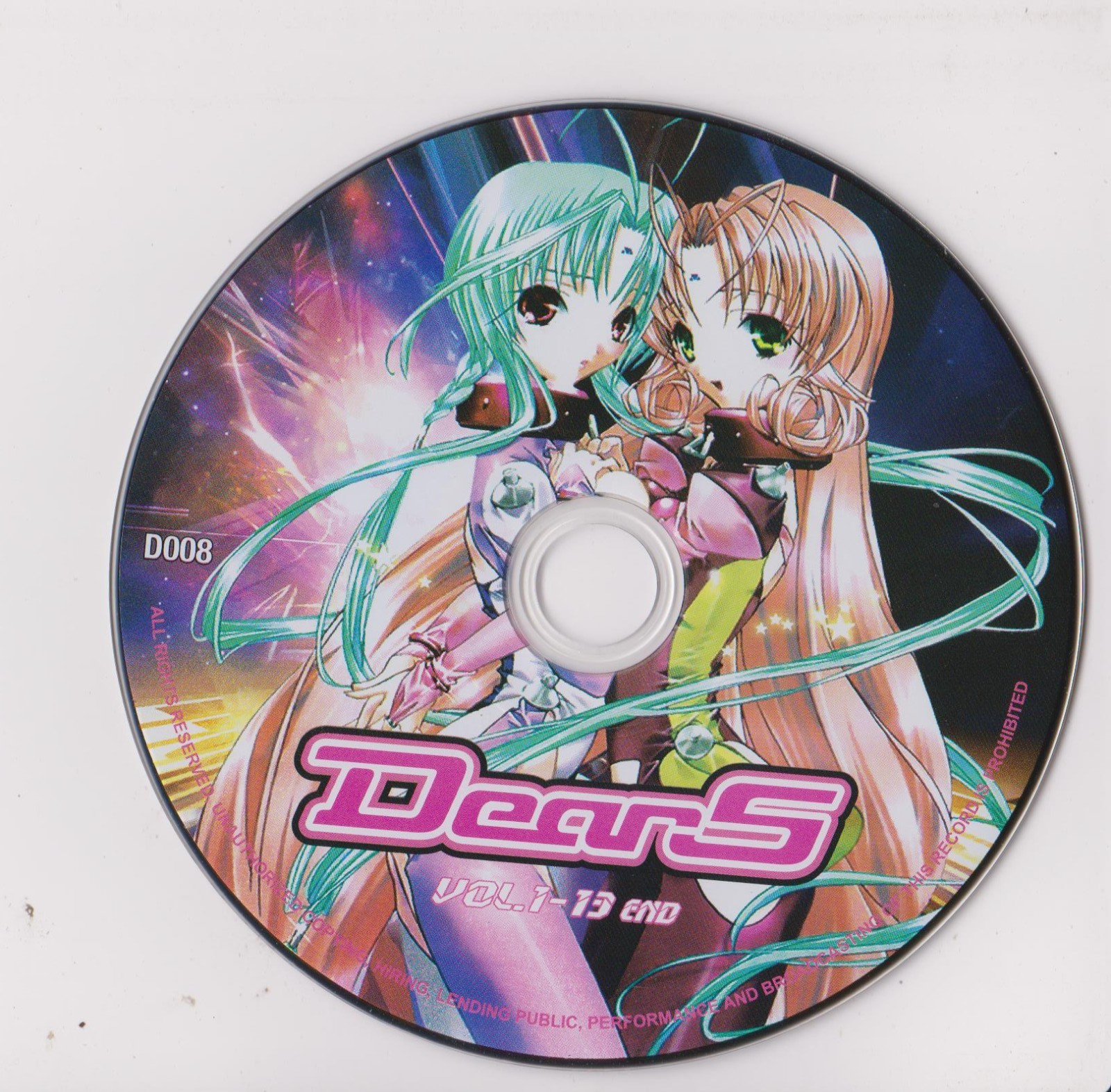 Dear S DearS Complete TV Series Collection Anime Episodes 1-13 English [DVD]