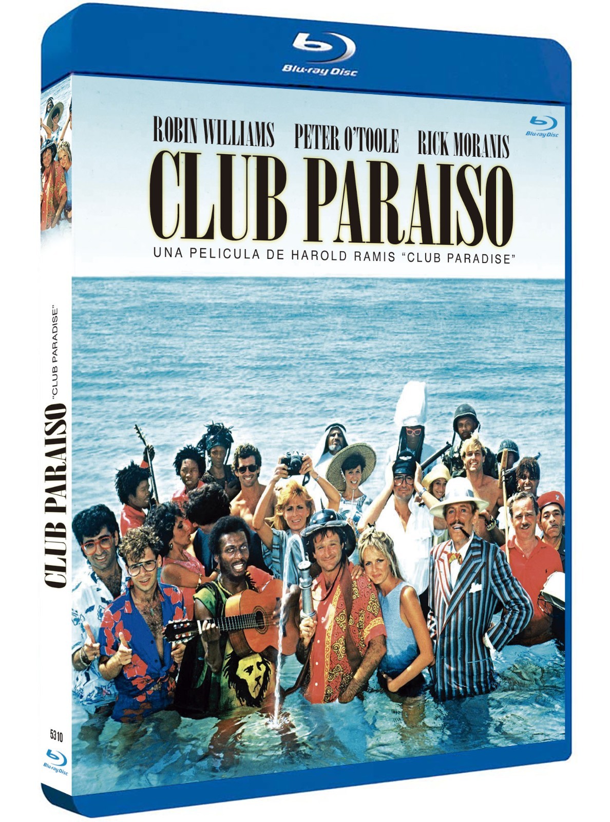 CLUB PARADISE (1986) Robin Williams Blu-Ray NEW (Spanish Package/English Audio)