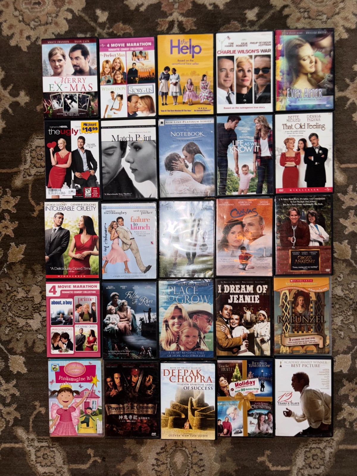 Sale!-Used-DVD Lot-202 ( 25 Mixed-Movies )