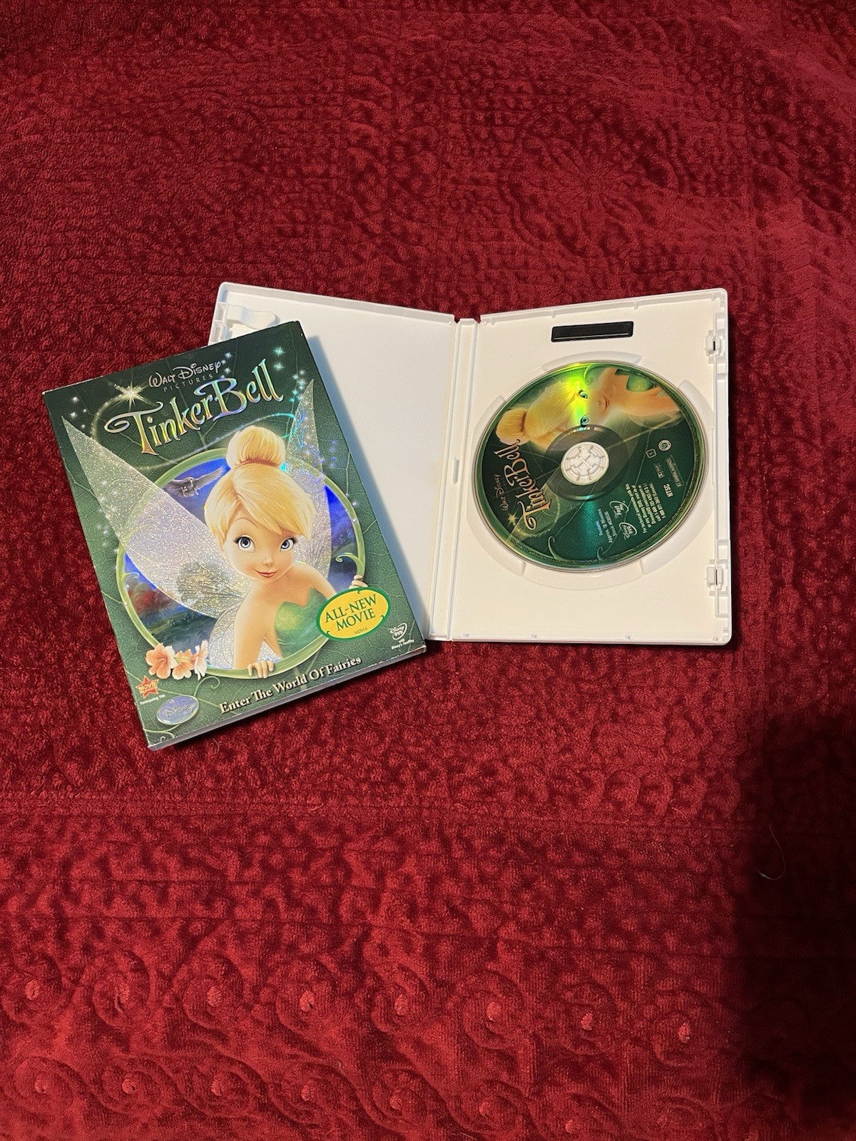Disney Tinker Bell (2008) DVD G NTSC 78 min Widescreen 16:9 Deleted Scenes