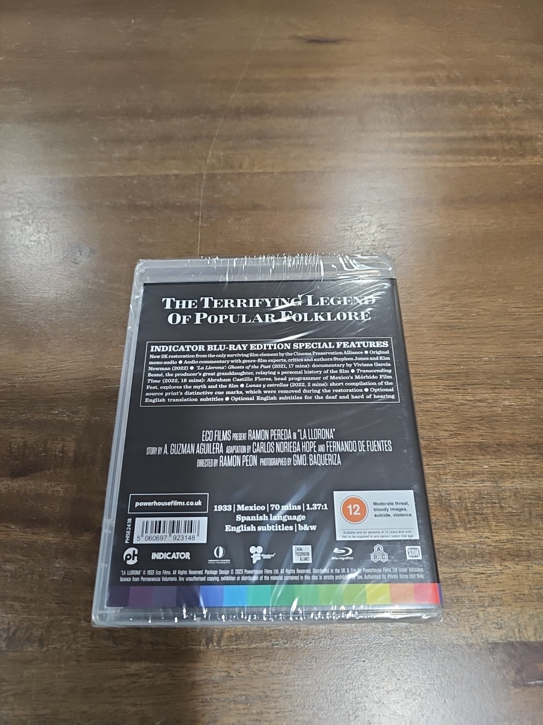 La Llorona Standard Edition Bluray Indicator Films Brand New