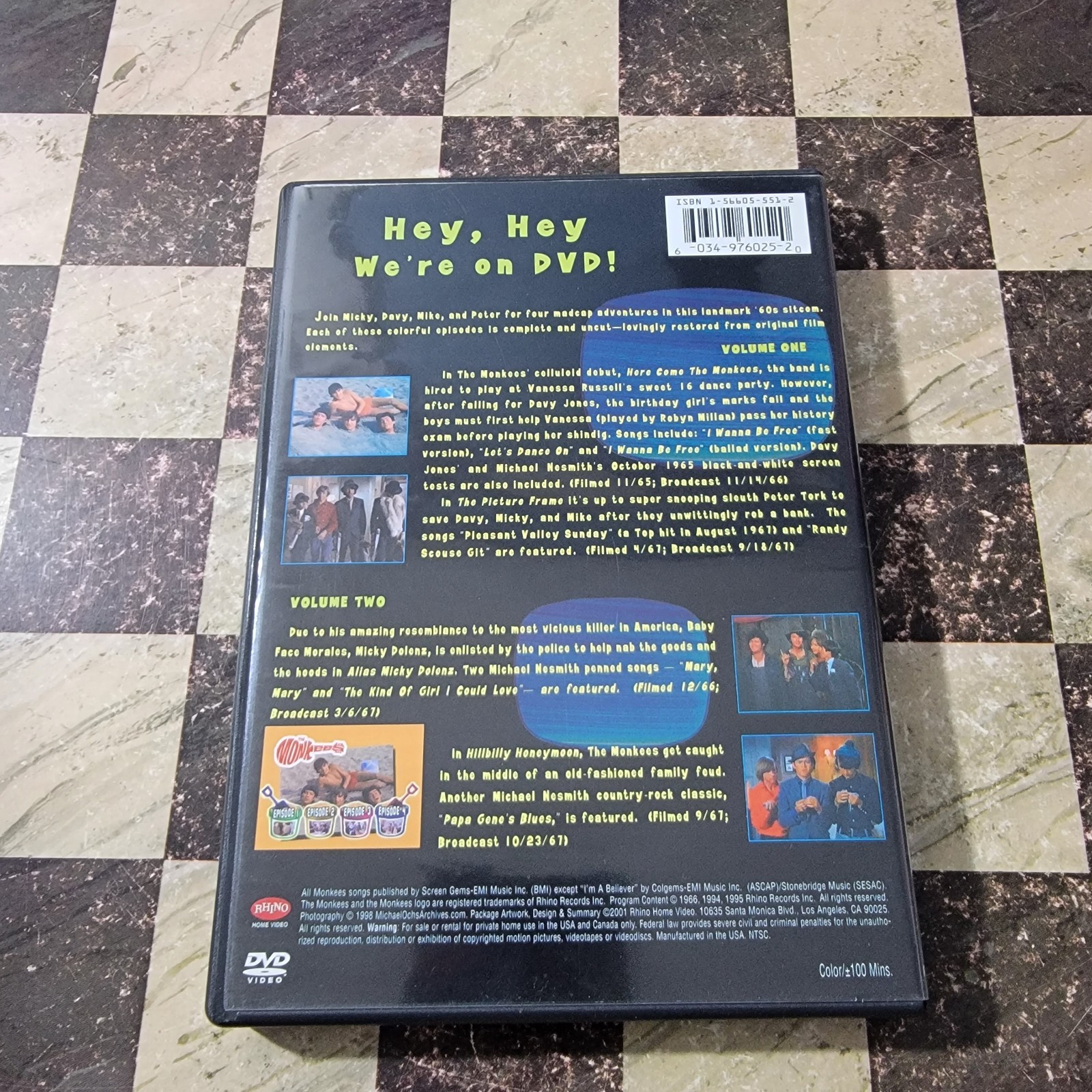 Monkees, The: DVD (DVD, 2001)