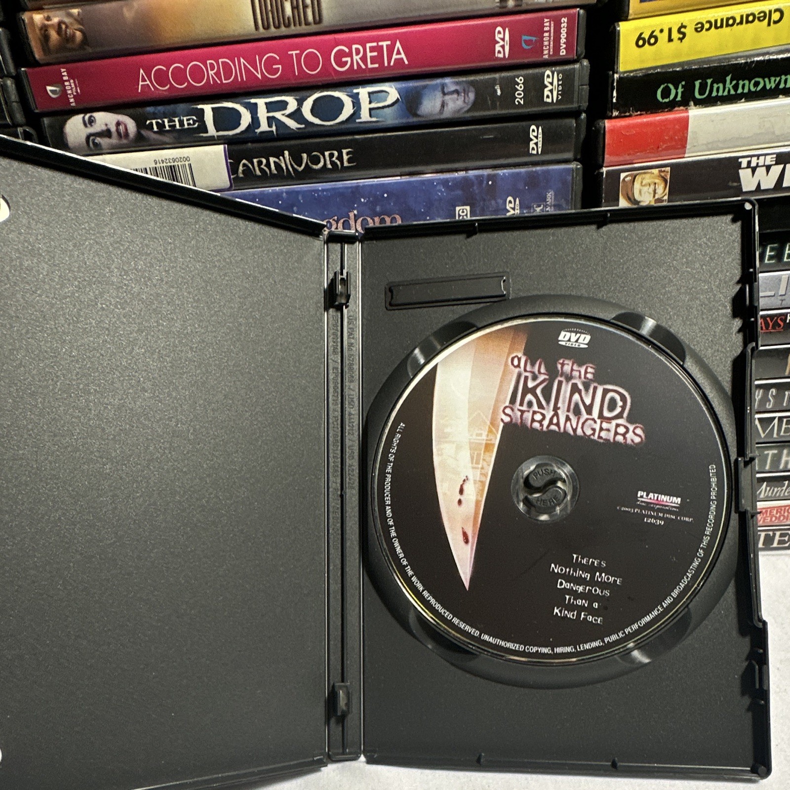 Platinum All the Kind Strangers DVD PG-13 Horror 72 min Keach Eggar Savage