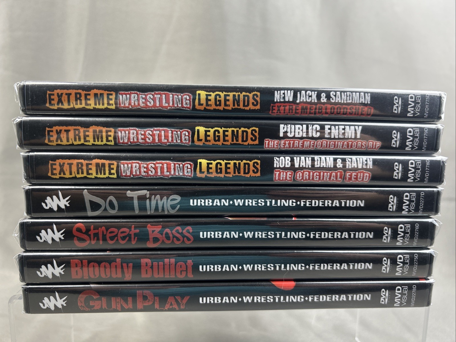 Lot 7 WRESTLING DVDs – UWF Urban Federation Extreme Legends NIB NEW SEALED