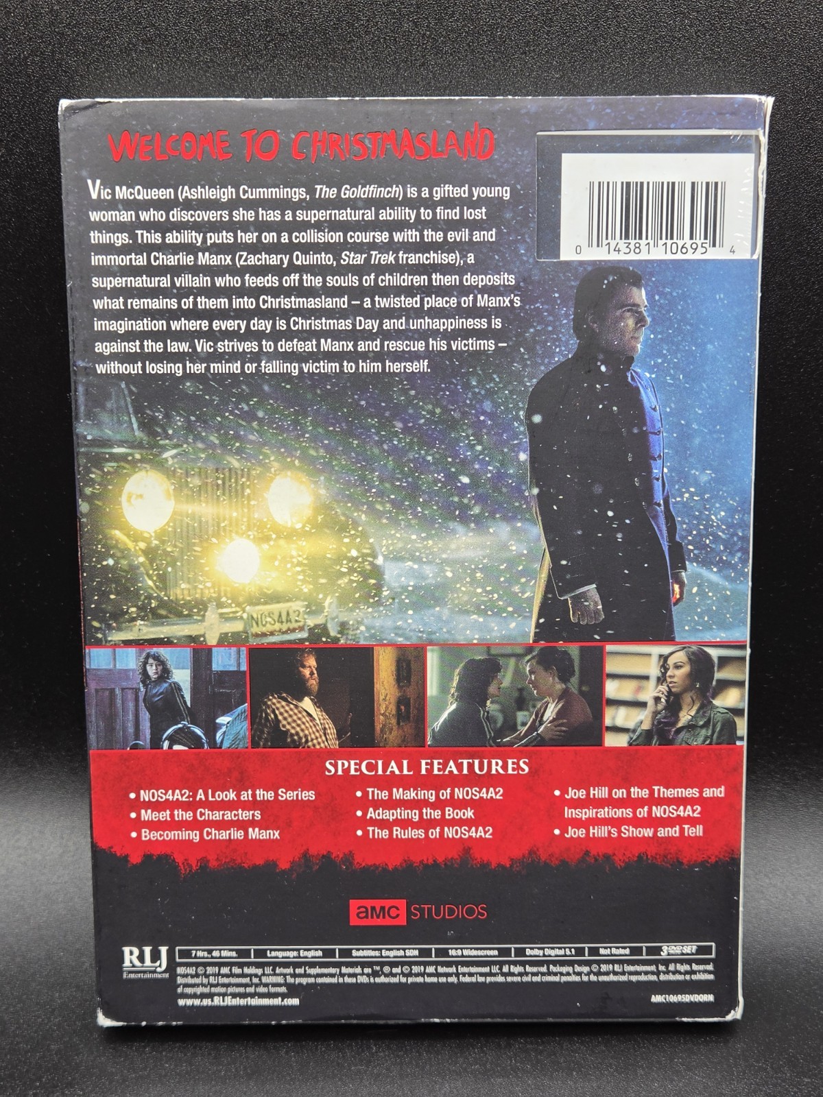 NOS4A2 : AMC Season One DVD (2019) 3-Disc Set – New Sealed
