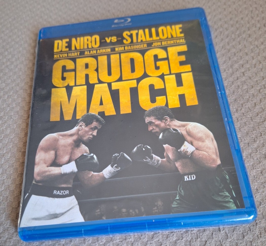 2013 Grudge Match W/DE Niro VS Stallone Blu-Ray Disc Kevin Hart Run Time 113 Min