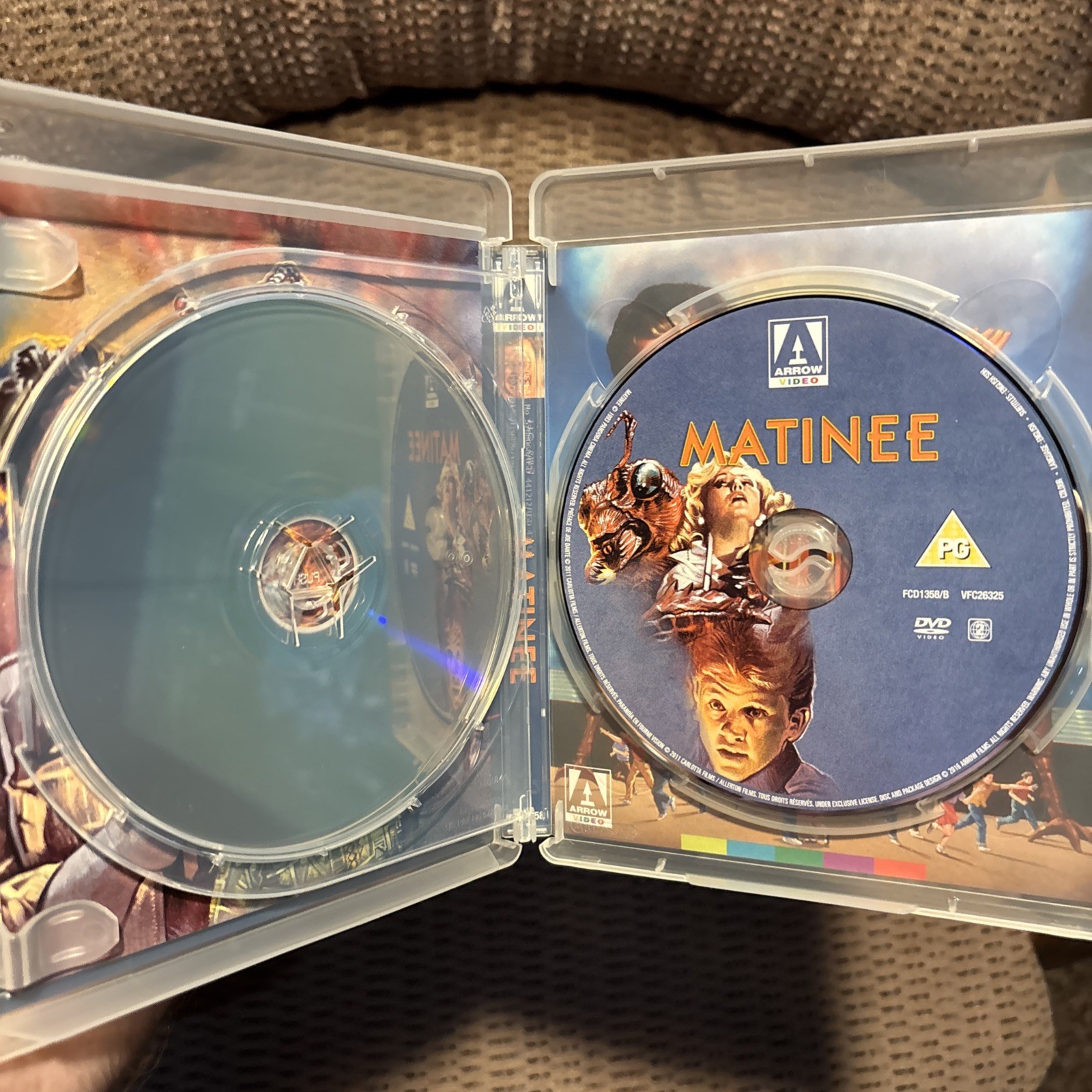MATINEE (1993, Blu-Ray) Arrow Limited Edition w Booklet. REGION B. Joe Dante