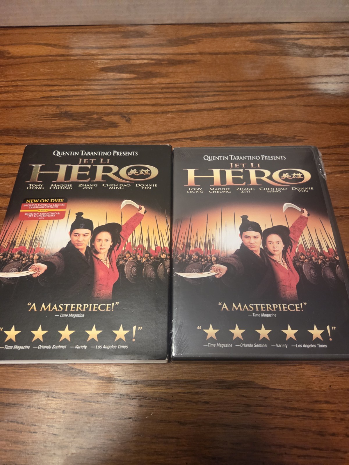 Hero (DVD, 2004, Widescreen) NEW
