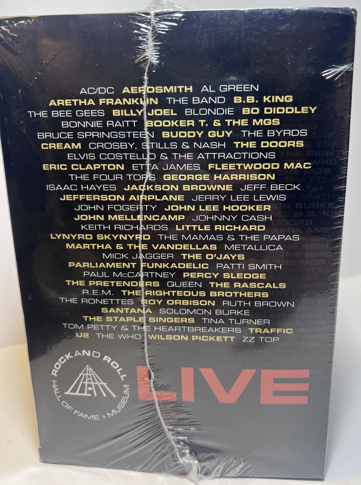 Rock & Roll Hall of Fame Museum Live (DVD, 2009) 9 Disc Box Time Life BRAND NEW