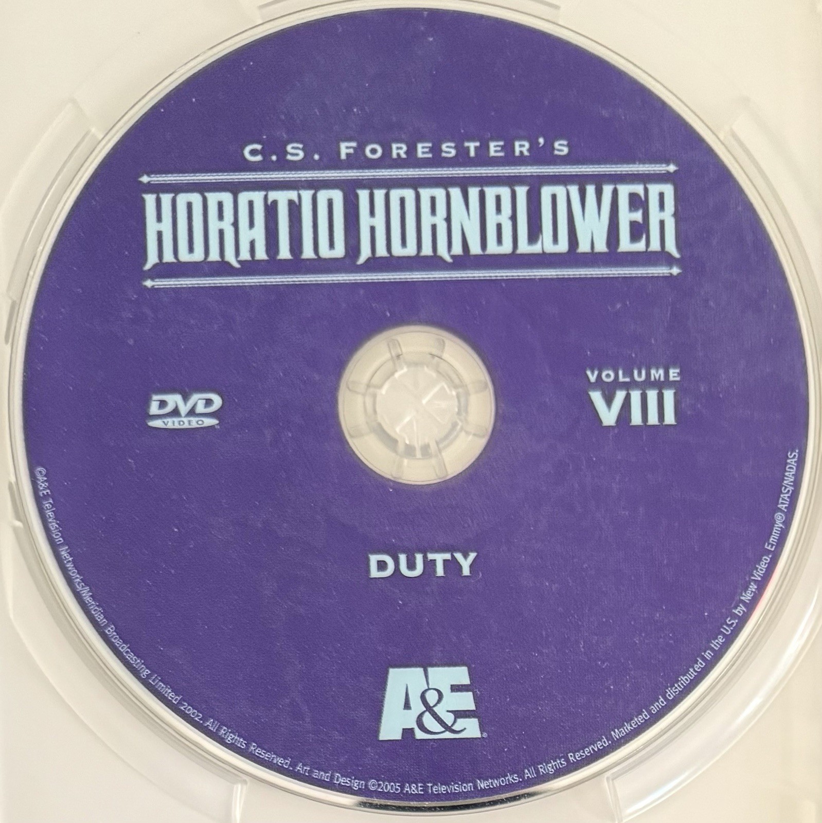 Horatio Hornblower Complete Adventures 2002 DVD, 8-Disc Set Many Bonus Features