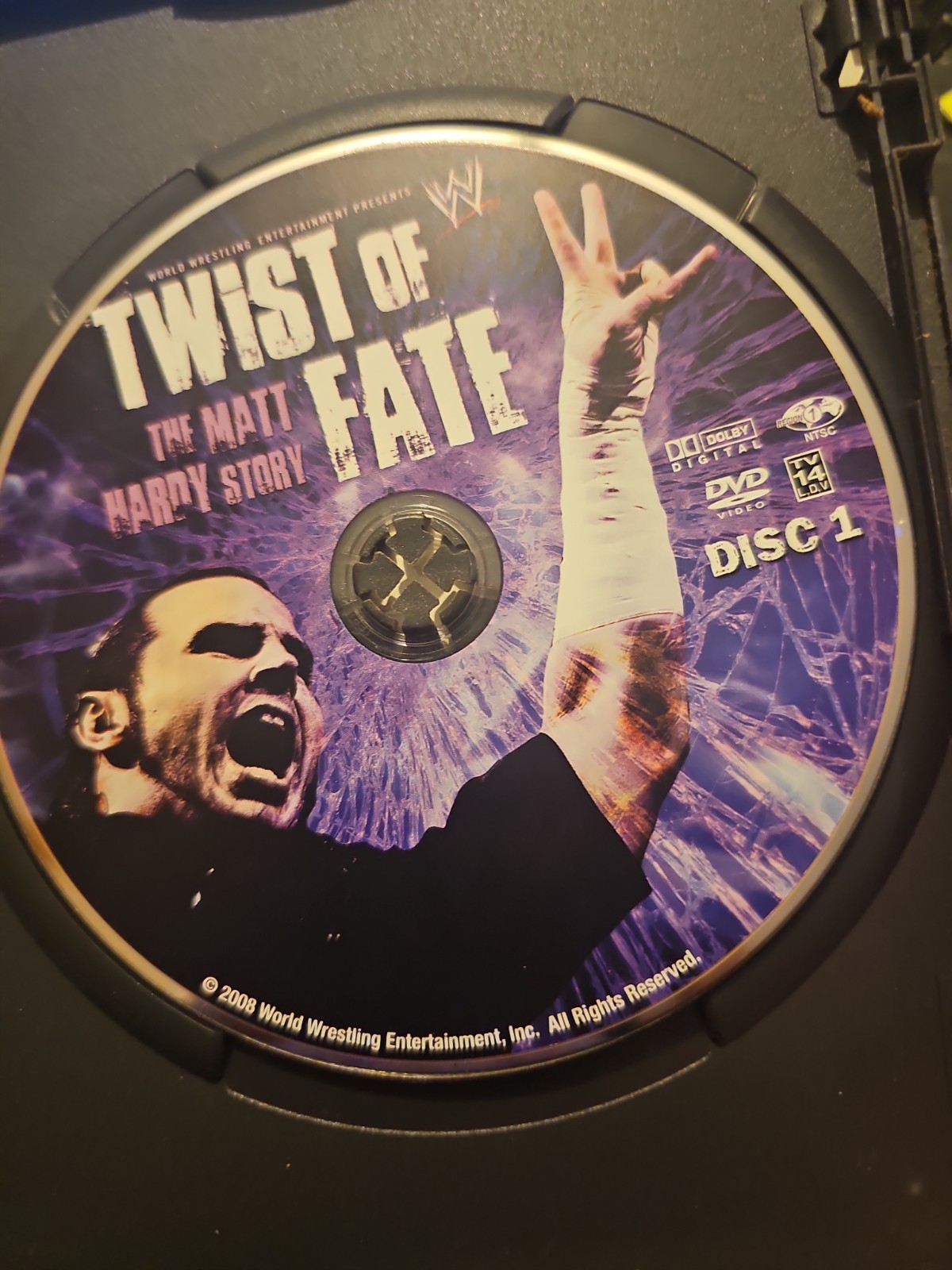 WWE Twist of Fate The Matt and Jeff Hardy Story DVD, 2008, 2 Disc Set TV 14