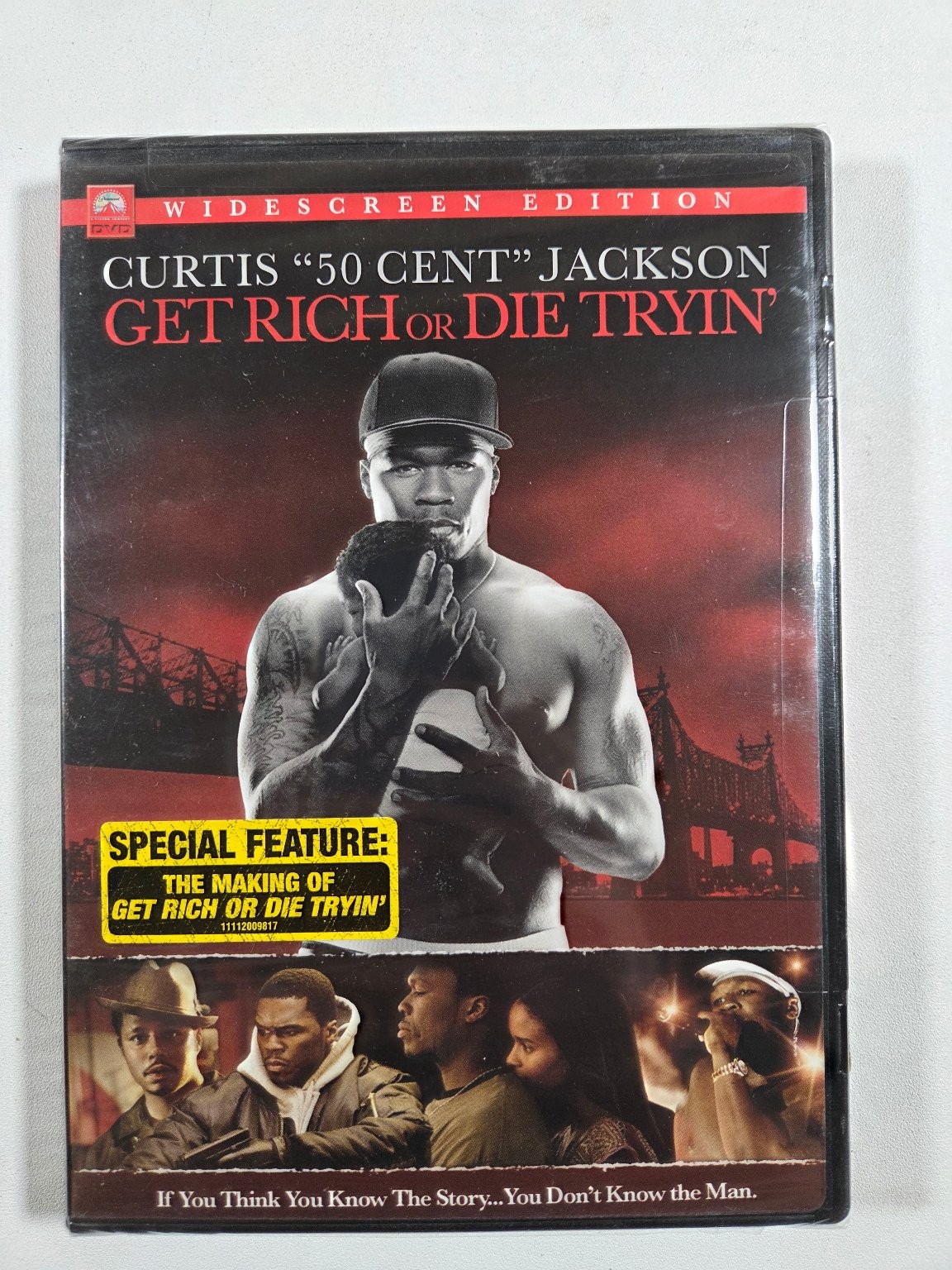 Get Rich or Die Tryin’ DVD 2005 Widescreen 50 Cent Jim Sheridan
